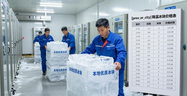 衢州降温冰块多少钱一吨？本地制冰厂报价来了
