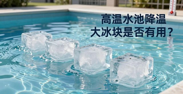 衢州高温水池降温大冰块，到底管不管用？